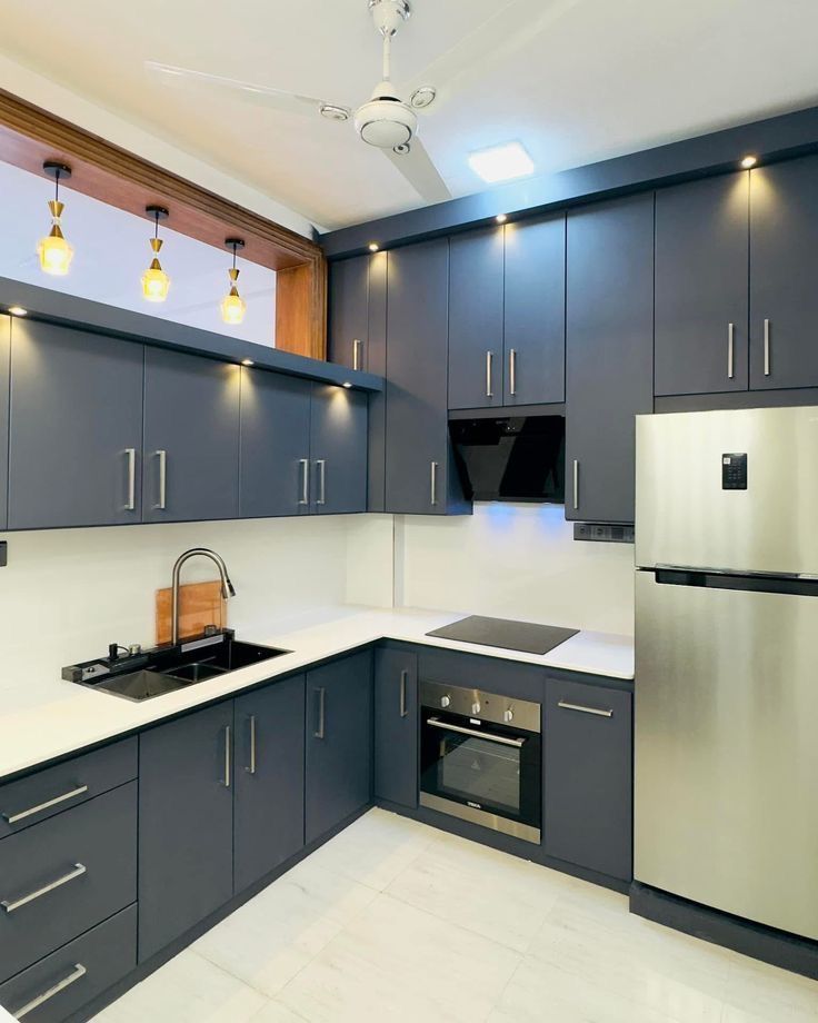 Modern kitchen cabinets